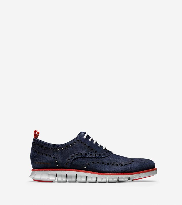 Mens Cole Haan Zerogrand Wingtip Oxford Shoes