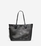 Cole Haan Womens Abbot Perforated Tote