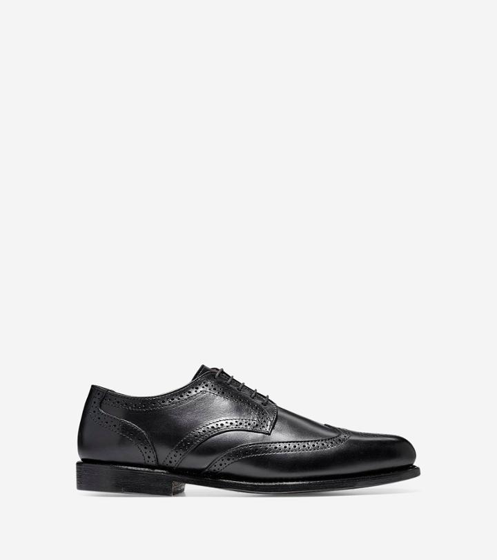 Cole Haan Mens Maine Short Wingtip Oxford Shoes