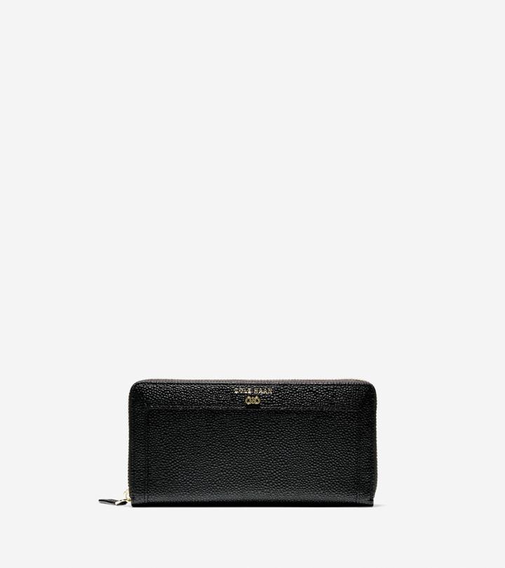Cole Haan Womens Eva Continental Zip Wallet