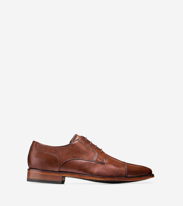 Cole Haan Mens Giraldo Cap Toe Oxford Shoes