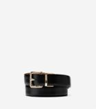 Womens Cole Haan Reversible Feather Edge Leather Belt