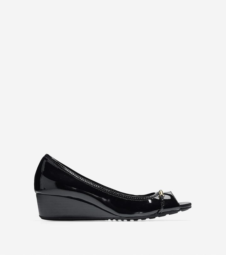 Womens Cole Haan Tali Grand Open Toe Wedge (40mm)