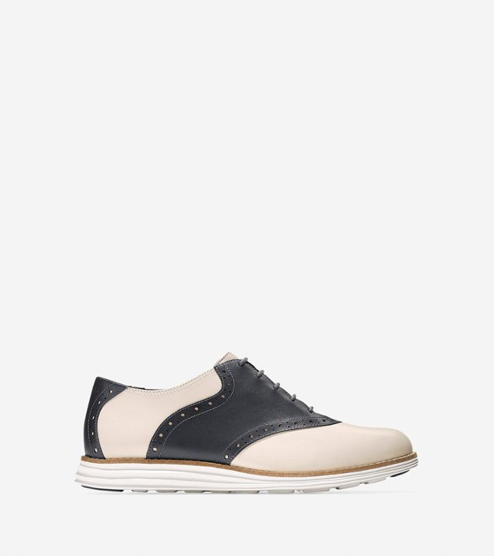 Cole Haan Womens Originalgrand Saddle Oxford Shoes