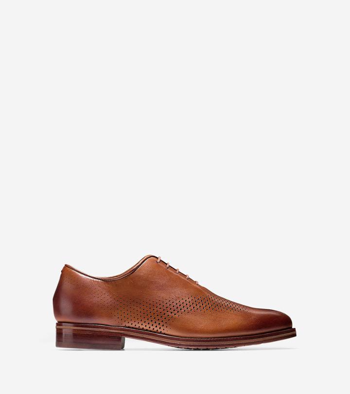 Cole Haan Mens Washington Grand Laser Wingtip Oxford Shoes