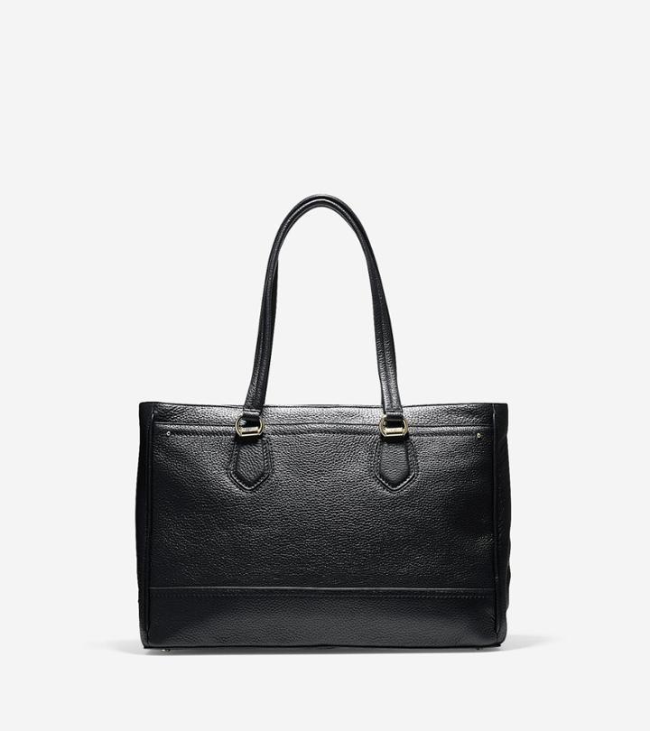 Cole Haan Womens Tali Double Zip Work Tote