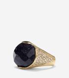 Cole Haan Women's Garden At Midnight Pave Cocktail Ring