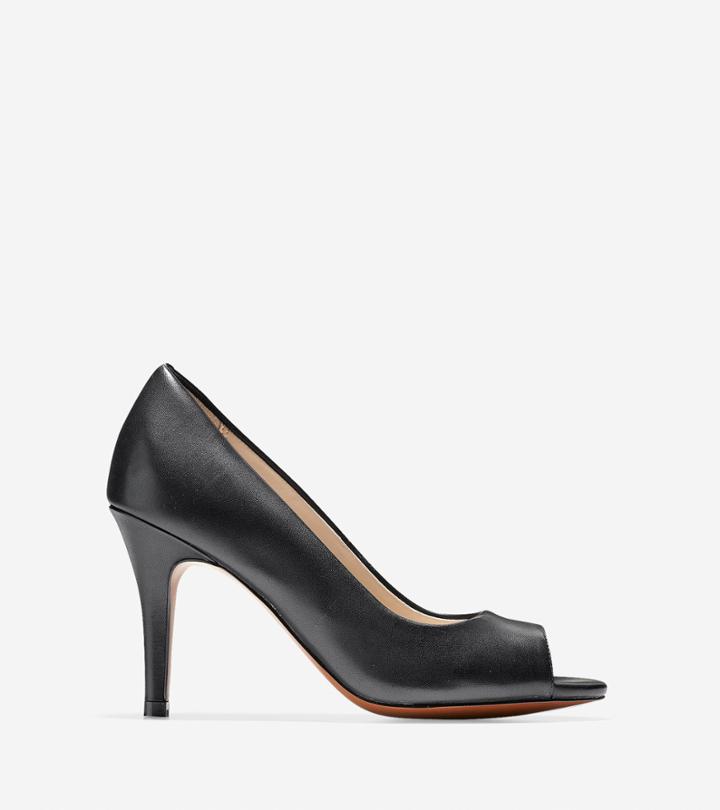 Cole Haan Women's Harlow Open Toe Pump (85mm)