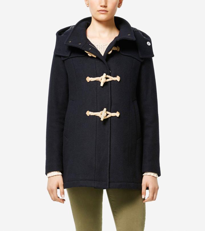 Cole Haan Women's Cole Haan + Fidelity Made In America Duffle Coat