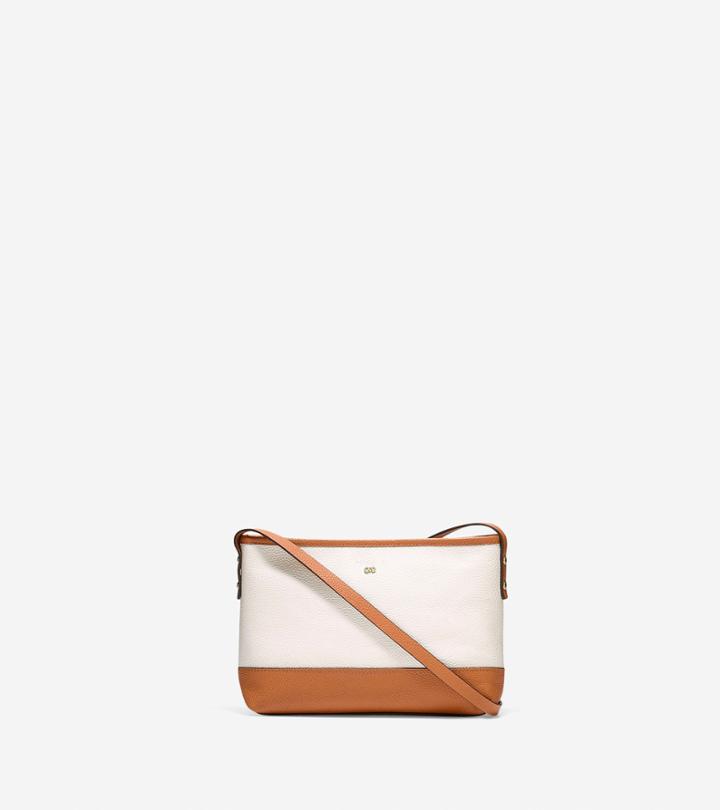 Cole Haan Womens Beckett Top Zip Crossbody