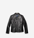 Mens Smooth Lamb Zip Jacket - Cole Haan