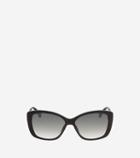Womens Cole Haan Cat Eye Sunglasses With Leather
