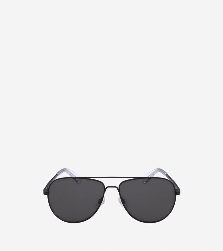 Cole Haan Mens Metal Weave Aviator Sunglasses