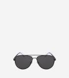 Cole Haan Mens Metal Weave Aviator Sunglasses