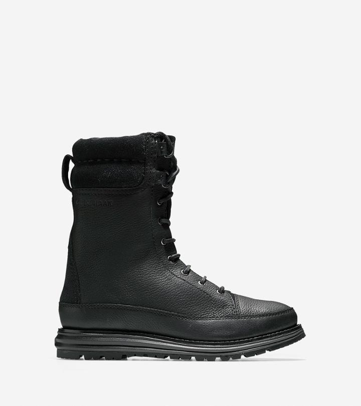 Womens Cole Haan Lockridge Waterproof Double Collar Lace Boot
