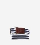 Cole Haan Womens Pinch Canvas Belt