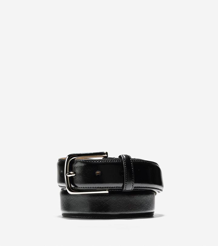 Cole Haan Mens 32mm Shine Dress Belt
