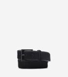 Cole Haan Mens 32mm Feather Edge Leather Belt