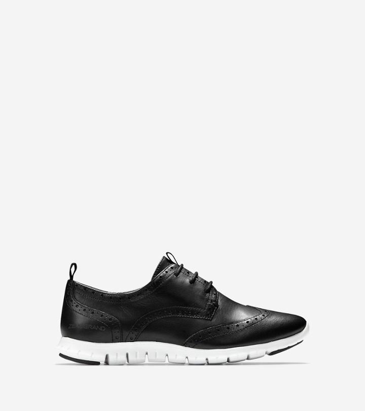 Cole Haan Womens Zerogrand Waterproof Deconstructed Wingtip Oxford Shoes