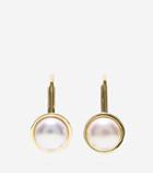 Cole Haan Womens Tali Pearl Round Fresh Water Pearl Drop Earrings