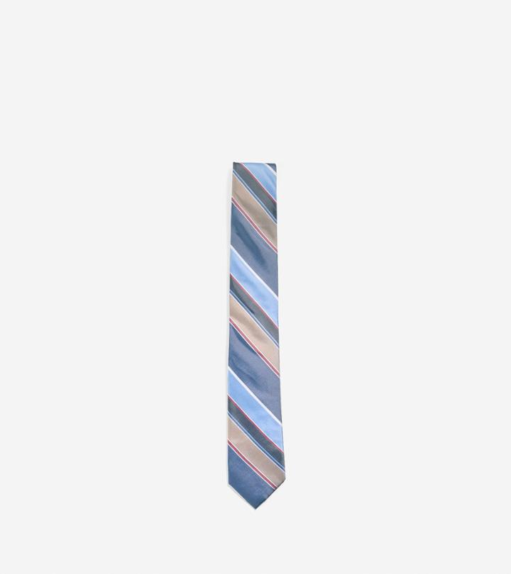 Mens Cole Haan Sailboat Stripe Tie