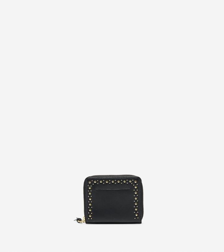 Cole Haan Women's Marli Studded Small Zip Wallet