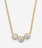 Cole Haan Womens 3 Stone Cz Necklace