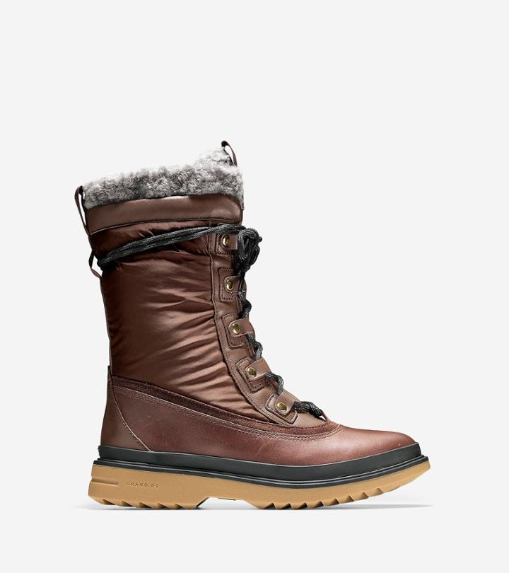 Cole Haan Women's Millbridge Waterproof Lace Up Boot
