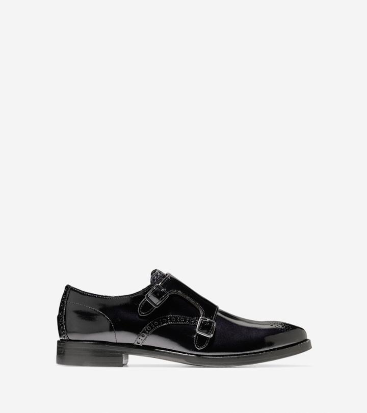Cole Haan Mens Cambridge Double Monk Oxford Shoes