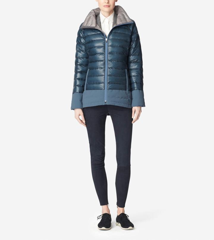 Cole Haan Womens Zerogrand Down Jacket