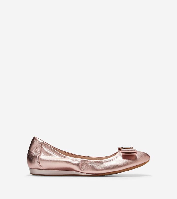 Womens Cole Haan Tali Bow Ballet Flats