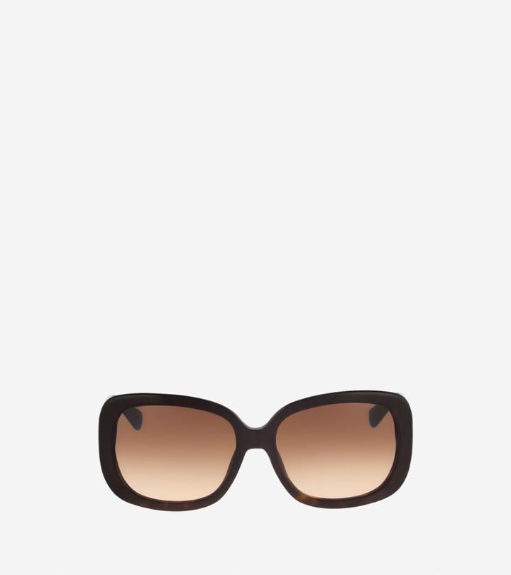 Cole Haan Womens Rectangle Acetate Sunglasses