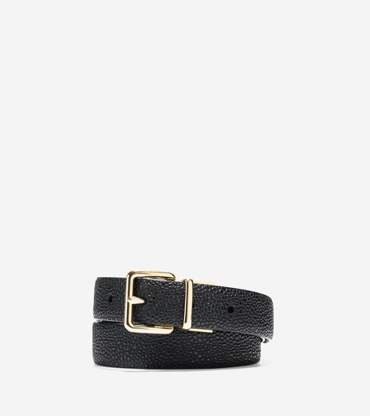 Cole Haan Womens Reversible Dress Leather Belt