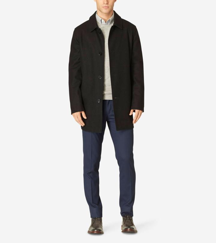 Cole Haan Mens Reversible Topper