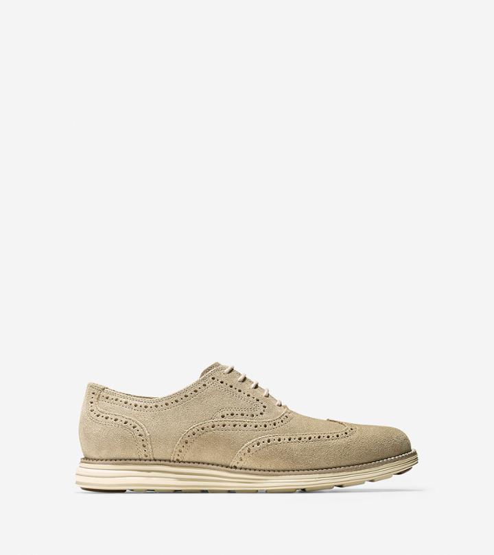 Cole Haan Mens Originalgrand Short Wingtip Oxford Shoes