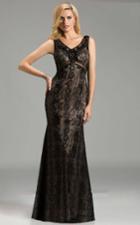 Lara Dresses - 32485 In Black/beige