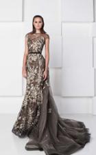 Saiid Kobeisy - Metallic Lace Evening Gown 2795