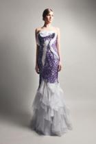 Beside Couture By Gemy - Cpf13 3695 Embellished Ruffled Mermaid Dress