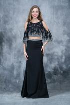Nina Canacci - 1354 Two Piece Embellished Sheath Dress
