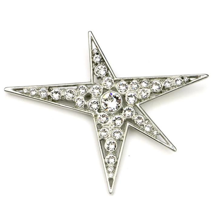 Ben-amun - Rock Star Large Crystal Brooch