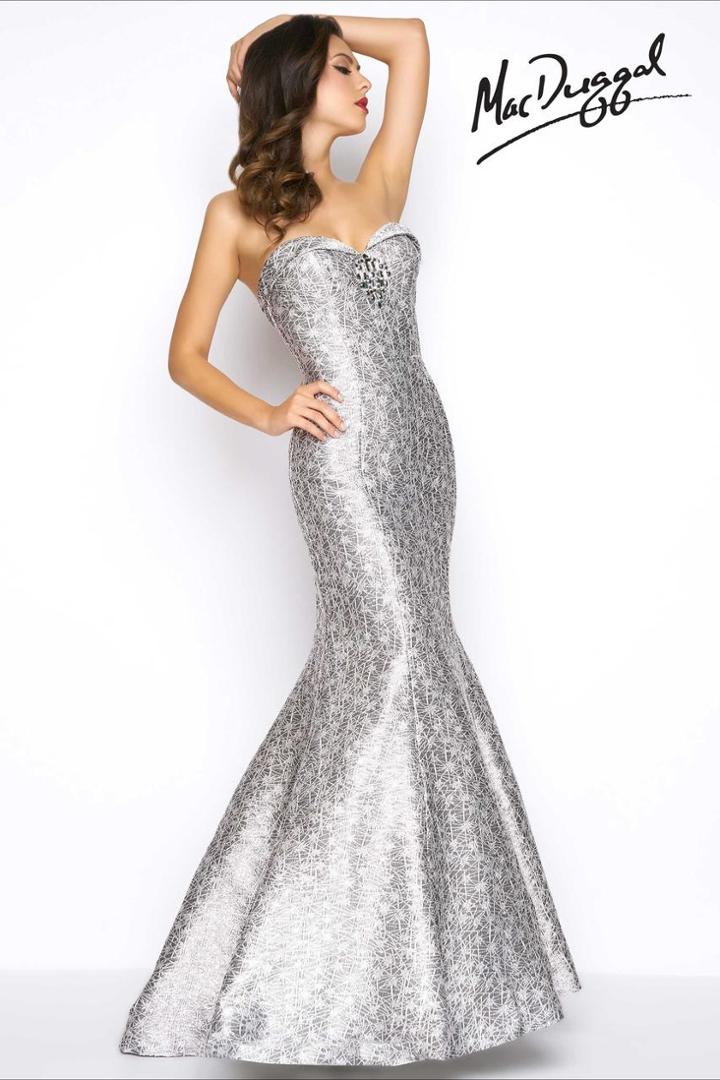 Mac Duggal - Long Mermaid Taffeta Dress 77256r