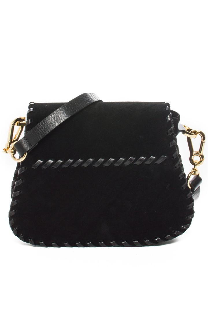Katrina Black Suede