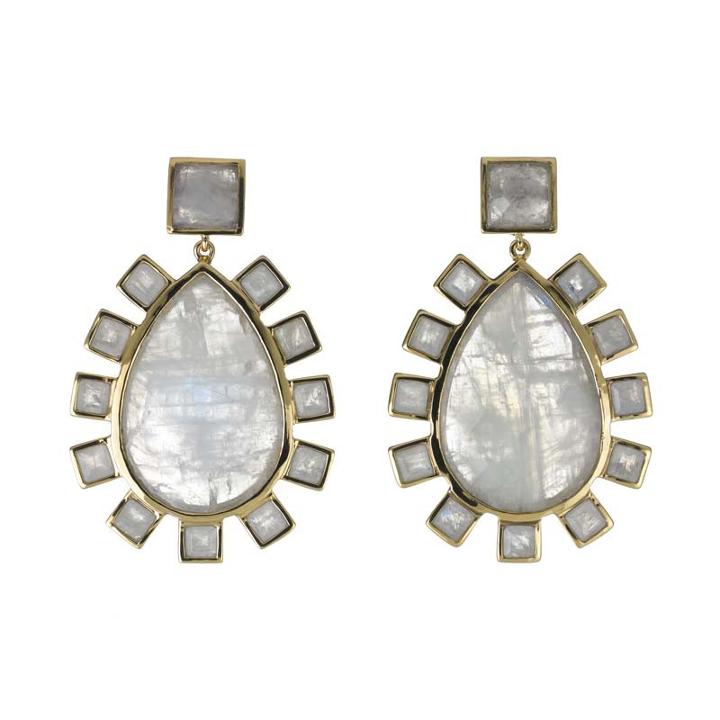 Margaret Elizabeth - Gemini Drops Moonstone