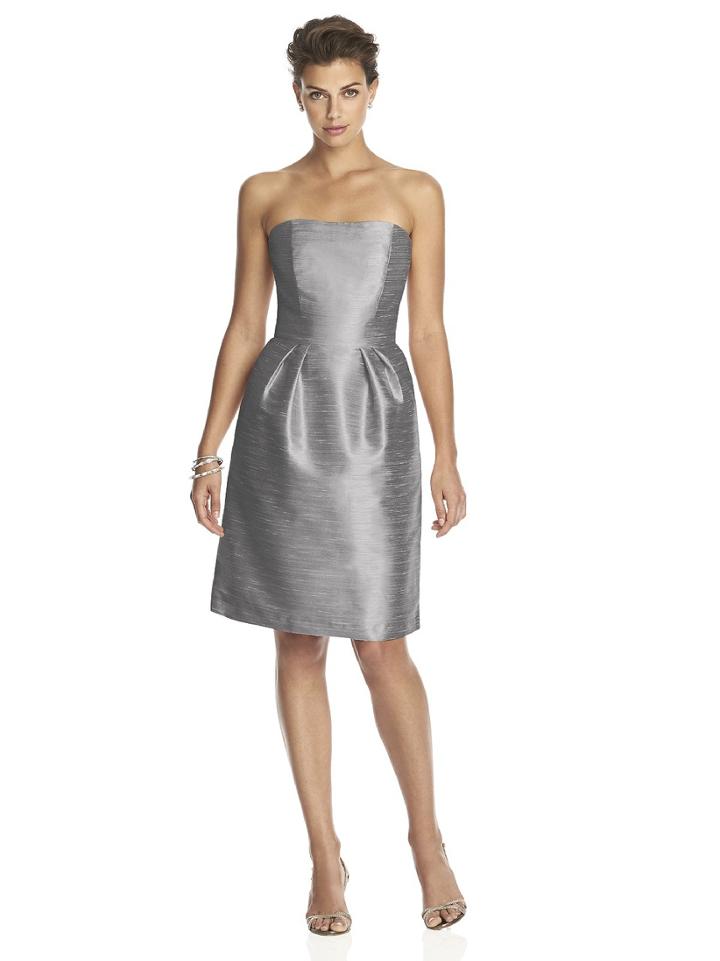 Alfred Sung - D614 Bridesmaid Dress In Quarry
