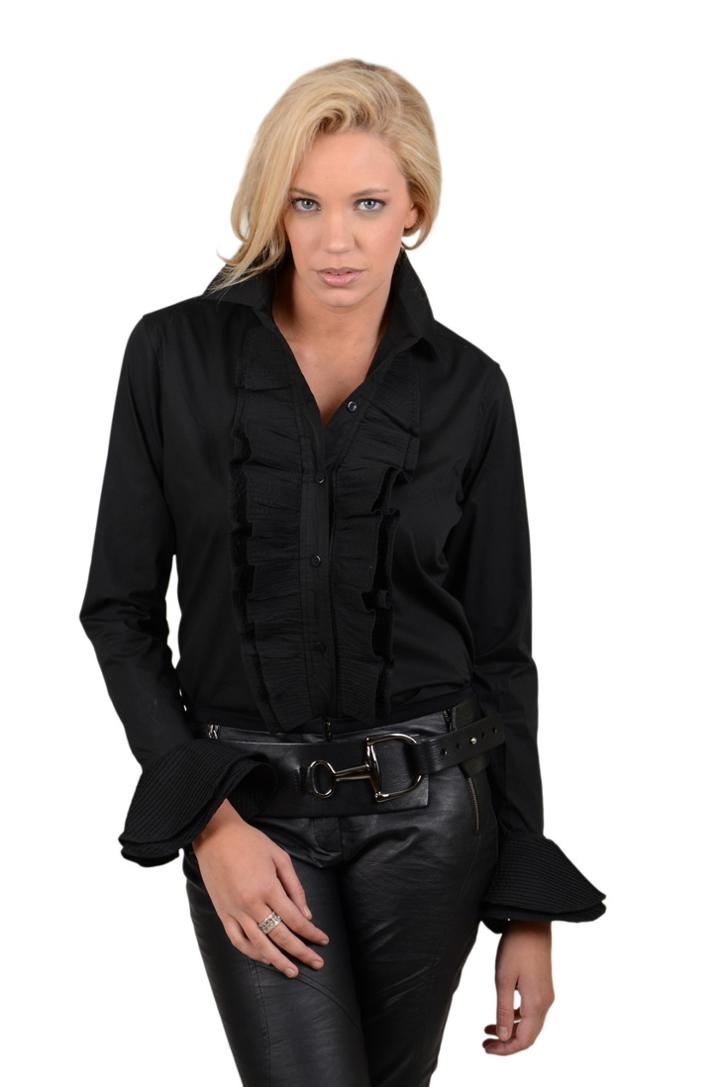 Union Of Angels - Julia Shirt With Ruffle Detail 3679993477