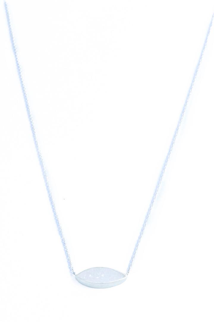 Nina Nguyen Jewelry - Seafoam Silver Necklace Style 2