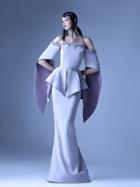 Mnm Couture - G0941 Embellished Off-shoulder Trumpet Dress