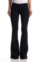 Hudson Jeans - Wm546ten Natasha Side Seam Embellish Flare In Black