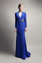 Beside Couture By Gemy - Cpf13 3685 Bejeweled High Neck Sheath Dress