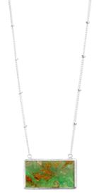 Nina Nguyen Jewelry - Nirvana Turquoise Silver Necklace